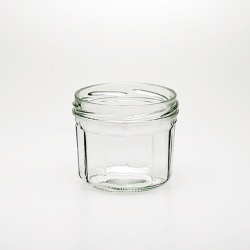  240 ml Facettenglas inkl. TO Deckel 82 