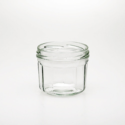 240 ml Facettenglas inkl. TO Deckel 82