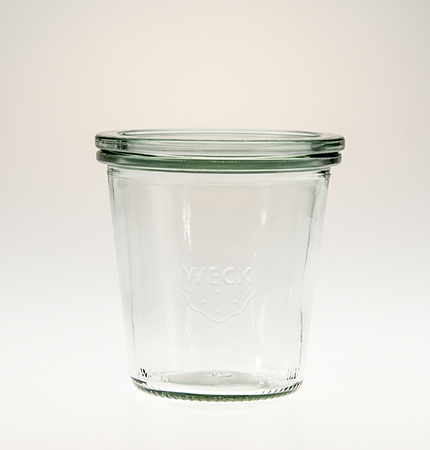  290 ml WECK-Sturzglas hoch mit Glasdeckel 