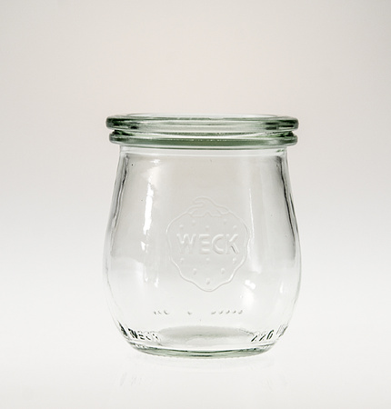  220 ml WECK-Mini-Tulpenglas mit Glasdeckel - Voraussichtlich ab 39. Kalenderwoche wieder verfügbar