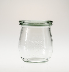 220 ml WECK-Mini-Tulpenglas mit Glasdeckel