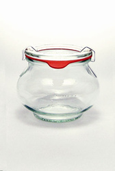  220 ml WECK-Schmuckglas mit Glasdeckel