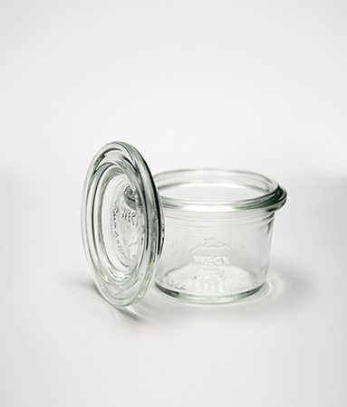 35 ml WECK-Mini-Sturzglas mit Glasdeckel