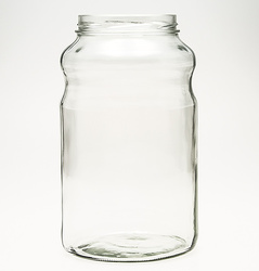 2650 ml Rundglas mit Deckel TO 100